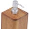 Homeroots Designer Genuine Teak Soap Dispenser 475850 - alternate 6