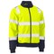 Bisley ANSI Type R Class 3 Bomber Jacket with Built-In Padded Lining 333M6730T-YLNV/M - alternate 1