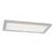 Afx Lugano, LED Flush Mount, 12"D x 24"W, Satin Nickel LGNL2412LAJD4SN - alternate 1