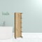 Homeroots 20" Natural Wood Freestanding Single Door Bathroom Vanity 543612 - alternate 4