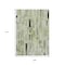 Homeroots 9' X 12' Green And Gray Striped Washable Indoor Outdoor Area Rug 615522 - alternate 7