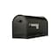 Architectural Mailboxes Edwards post-mount mailbox, Black EM160BAM - alternate 1