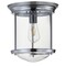Jonathan Y Savannah 10.25" Metal/Glass LED Flush Mount, Chrome JYL7440C - alternate 7