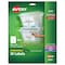 Avery White Removable Multipurpose Label, PK10 6470 - alternate 1