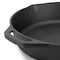 Megachef 12 Inch Pre-Seasoned Cast Iron Skillet with Cast Iron Lid MCCI-7756CV - alternate 6