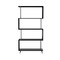 Homeroots 61" Black Wood Four Tier Etagere Bookcase 490166 - alternate 6