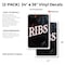 Signmission Ribs, Vinyl Decals Only 24 Inch x 36 Inch, Vinyl Decal, 2PK DSB-2436-2PACK-30420 - alternate 2