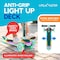 Lifemaster 3-Wheel Kids Scooter, LED Deck and Wheels, 5-Height Adjustable Handlebar, Aqua LMLUSA11 - alternate 7