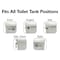 Korky Handle and Lever, Plastic, For American Standard, Kohler, Toto and Others Brands 6051BP - alternate 4