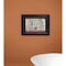 Homeroots Hot Bath 3 Black Framed Print Bathroom Wall Art 405157 - alternate 4