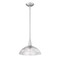 Z-Lite Lunelle Brushed Nickel 1 Light Pendant 3051P12-BN - alternate 8