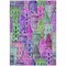 Homeroots 10' X 14' Purple Lilac And Green Village Houses Washable Indoor Outdoor Area Rug 577876 - alternate 7