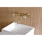 Kingston Brass Double-Handle Wall Mount Bathroom Faucet, Brushed Brass KS2117PL - alternate 3