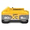 Dewalt 20V MAX* XR POWERPACK 8.0Ah Battery DCB2108 - alternate 3
