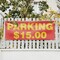 Signmission Parking $15 Dollars, 24 Inch x 72 Inch, Vinyl Banner B-72-30776 - alternate 5