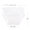 Smarty Had A Party 14 oz. Clear Wave Plastic Soup Bowls (120 Bowls), 120PK 7921-CASE - alternate 7