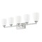 Z-Lite Oren 5-Light Vanity, 38 in W, Brushed Nickel 7004-5V-BN - alternate 7