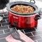 Better Chef 3 Quart Oval Slow Cooker in Red with Removable Stoneware Crock 750124779M - alternate 4