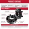 Coyote Wheel Accessories WHEEL ADAPTERS 6 x 135 Millimeter 6 x 531 Inch Axle Bolt Circle 6 x 135 Millimeter 6 x 531 Inch 6135-6135H-C - alternate 6