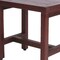 Homeroots 18" X 18" Dark Brown Solid Wood Shower Bench 383333 - alternate 4