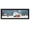 Homeroots Winter on The Farm 4 Black Framed Print Wall Art 404570 - alternate 1