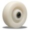 Hamilton Ergo-X2 Swivel Caster, 8" x 2" White Nylon Wheel, 1/2" Sealed Precision Ball Bearings S-ERGO-8WNB - alternate 3