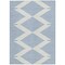 Homeroots 10' X 14' Ivory And Blue Geometric Washable Indoor Outdoor Area Rug 598757 - alternate 5