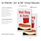 Signmission Hot Dog & Soda, Vinyl Decals Only 24 Inch x 36 Inch, Vinyl Decal, 2PK DSB-2436-2PACK-Hot Dog & Soda - alternate 2