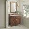 James Martin Vanities Lorelai 36" Single Vanity, Mid-Century Walnut, w/ 3 CM Tajnar Eclos Top 424-V36-WLT-3TJR - alternate 7