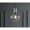 Jonathan Y Watts 10.5" 1-Light Mid-Century Modern Iron/Glass LED Pendant, Oil Rubbed Bronze/Clear JYL6400B - alternate 13