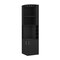 Homeroots 18in Black Wood Corner Bar Cabinet With Two Doors 479252 - alternate 1