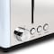 Redmond 4-Slice Extra Wide Slot 1650W Stainless Steel Toaster in Light Blue ST006LBUSNP - alternate 4