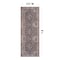 World Rug Gallery Charcoal Flatweave Rug - Traditional Pattern, Washable and Easy to Maintain 2 ft 6 in x 8 ft Runner WR172CHARCOAL26X8 - alternate 6