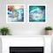 Homeroots Set Of Two Mermaids 3 White Framed Print Wall Art, 2PK 406127 - alternate 4