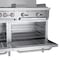Koolmore 60 in. 6 Burner Commercial Natural Gas Range with 24 in. Griddle in Stainless-Steel KM-CRG60-NG - alternate 4