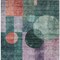 Homeroots 10' X 14' Green Copper And Purple Geometric Washable Indoor Outdoor Area Rug 604329 - alternate 7