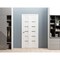 Sartodoors Sliding Closet Bi-fold Doors White Solid Core Modern Interior QUADRO4117BF-WS-64 x 80 (2* 32x80) - alternate 4