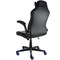 Elama High Back Adjustable Faux Leather Gaming Chair in Black and Blue ELM-F-013 - alternate 7