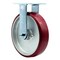 Service Caster 8 Inch Stainless Steel Poly on Aluminum Wheel Rigid Caster with Ball Bearing SCC SCC-SS30R820-PAB - alternate 1