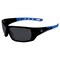 General Electric 04 Series Anti-Fog Impact-Resistant Safety Glasses Smoke Lens Black/Blue Frame 1 pk GE104SAF - alternate 1