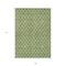 Homeroots 9' X 12' Green And Ivory Geometric Washable Indoor Outdoor Area Rug 596103 - alternate 7