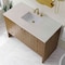 James Martin Vanities Hudson 48" Single Vanity, Honey Oak w/ 3 CM Siberian Silestone Top 435-V48-HNO-3SFR - alternate 7