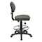 Office Star Products DC Series Sculptured Seat & Back Custom Fabric Drafting Chair, Dillon Graphite DC517V-R111 - alternate 6