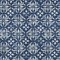 Homeroots 9' X 12' Navy Blue And Ivory Floral Washable Indoor Outdoor Area Rug 595977 - alternate 8