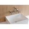 Kingston Brass Double-Handle Wall Mount Bathroom Faucet, Brushed Nickel KS7258BEX - alternate 3