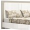 Homeroots King White High Gloss Bed Frame with LED Headboard 486085 - alternate 3