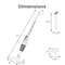 Techko KOBOT Flexible Rechargeable Cordless Vacuum, 4PK CL-201-1-4PK - alternate 7
