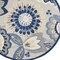 Homeroots 4' Blue And Gray Round Floral Indoor Outdoor Area Rug 546834 - alternate 7