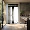 Vdomdoors Aluminum Door Cynex 6116 Black Entry Steel Metal Modern Painted W36+12xH80+12 Left Inswing CYNEX6116EXD-OAK-W36+12xH80+12-LH-I - alternate 5