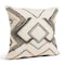 Homeroots 20" Blue Yellow And Black Geometric Wool Blend Throw Pillow Cover with Texture 608187 - alternate 3